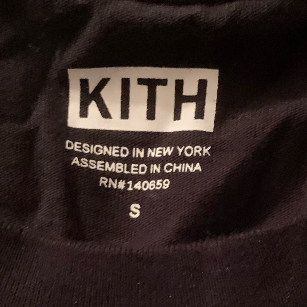 Kith Black Crop Top - Picture 6 of 8